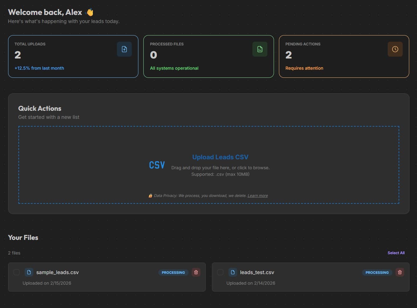 Project screenshot 2
